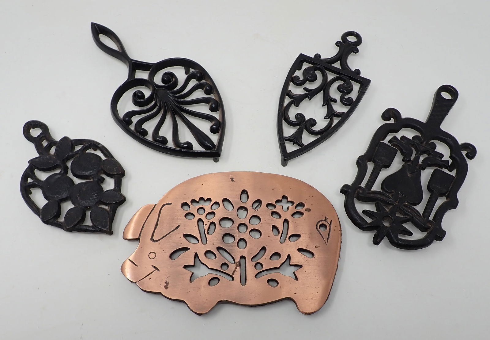 Cast Iron Trivets (1 of 1)