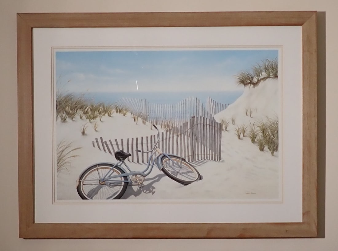 Daniel Pollera Beach Bicycle Print (1 of 2)