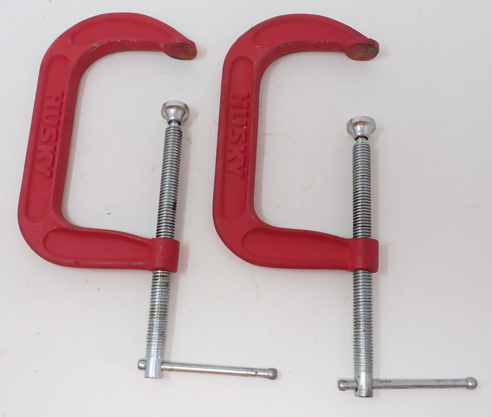 2 Husky 6" C Clamps (1 of 1)