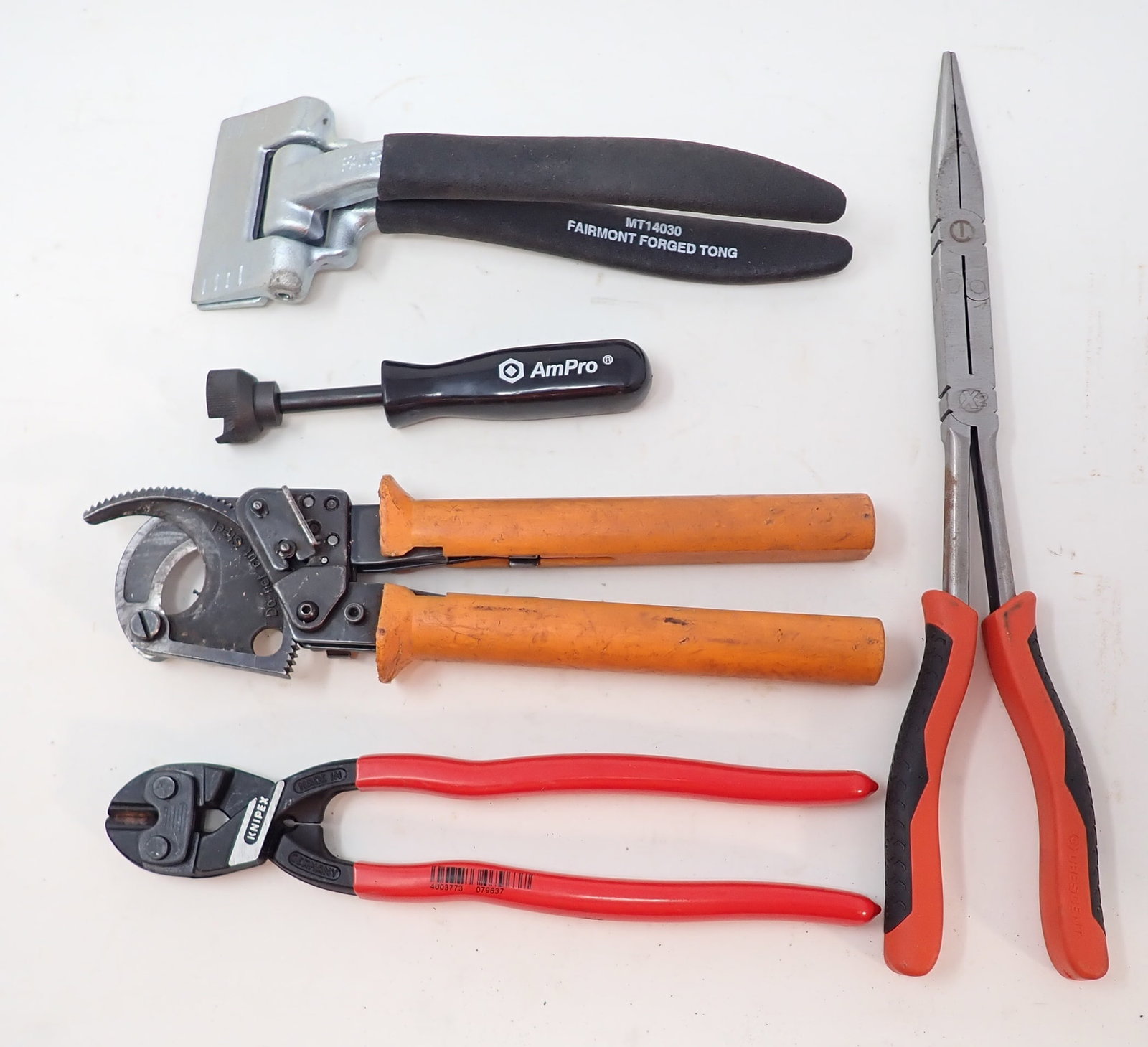 Fairmont Tongs Knipex Cutters Needle Nose Pliers (1 of 4)