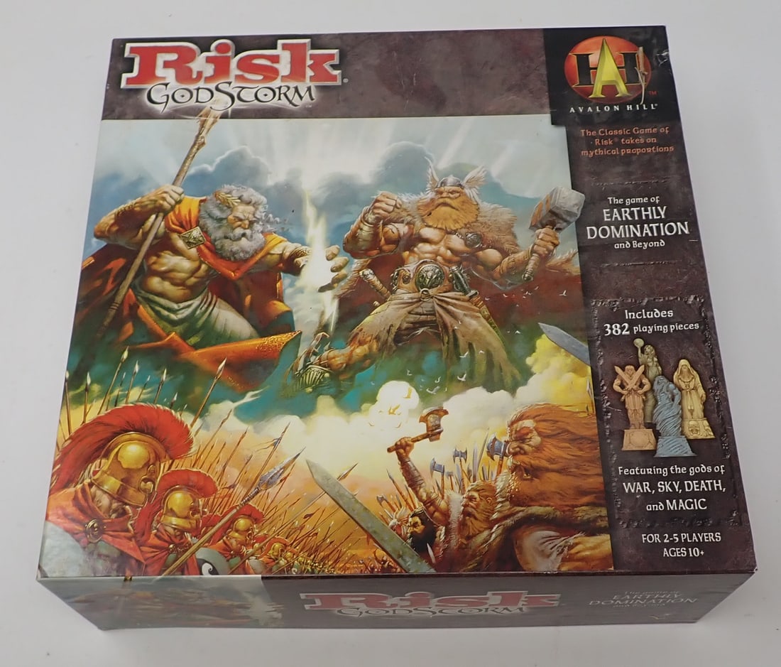 Risk Godstorm Avalon Hill Game: We do not guarantee it is complete. Sold as pictured