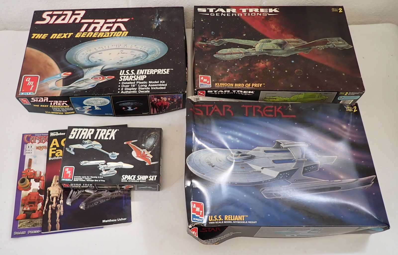 4 AMT Star Trek Models (1 of 4)