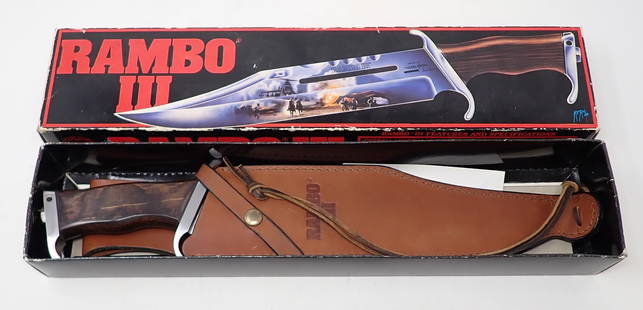 United Rambo III 1988 Gil Hibben: UC201- Approx 16 1/8" long.