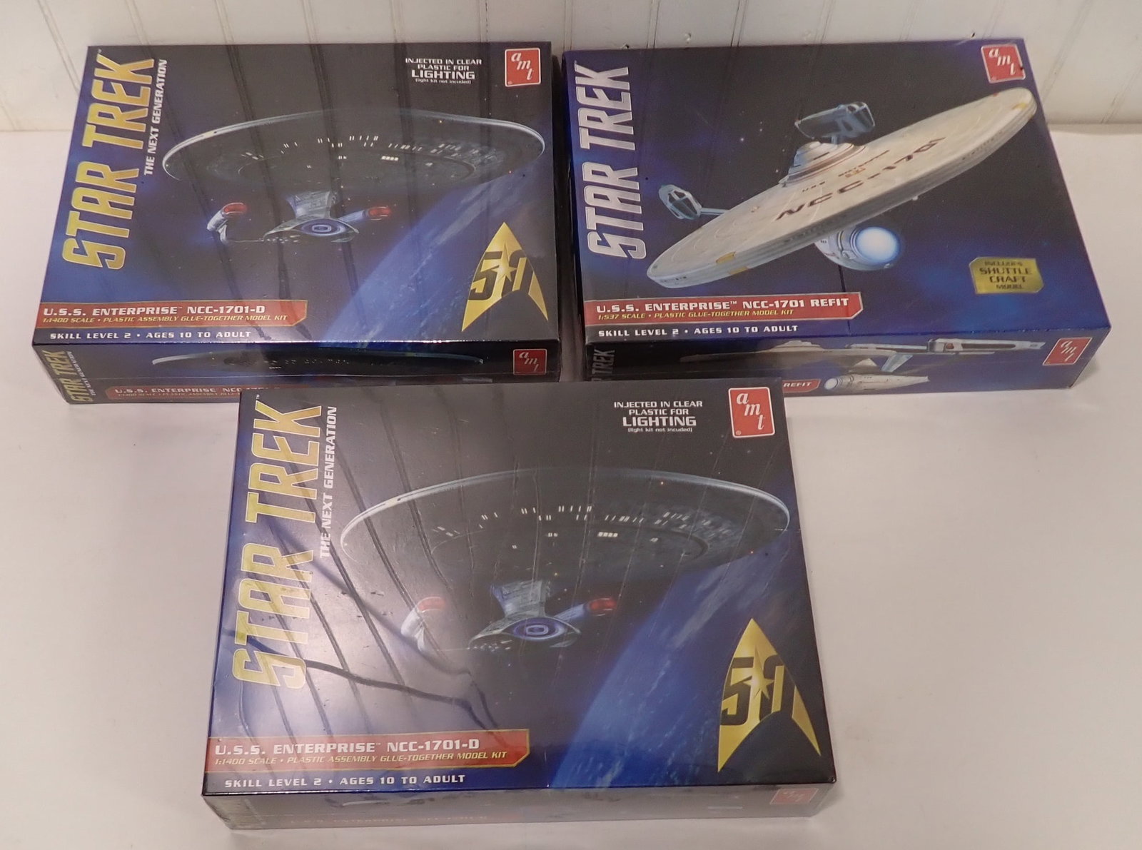 3 AMT Star Trek Models (1 of 2)