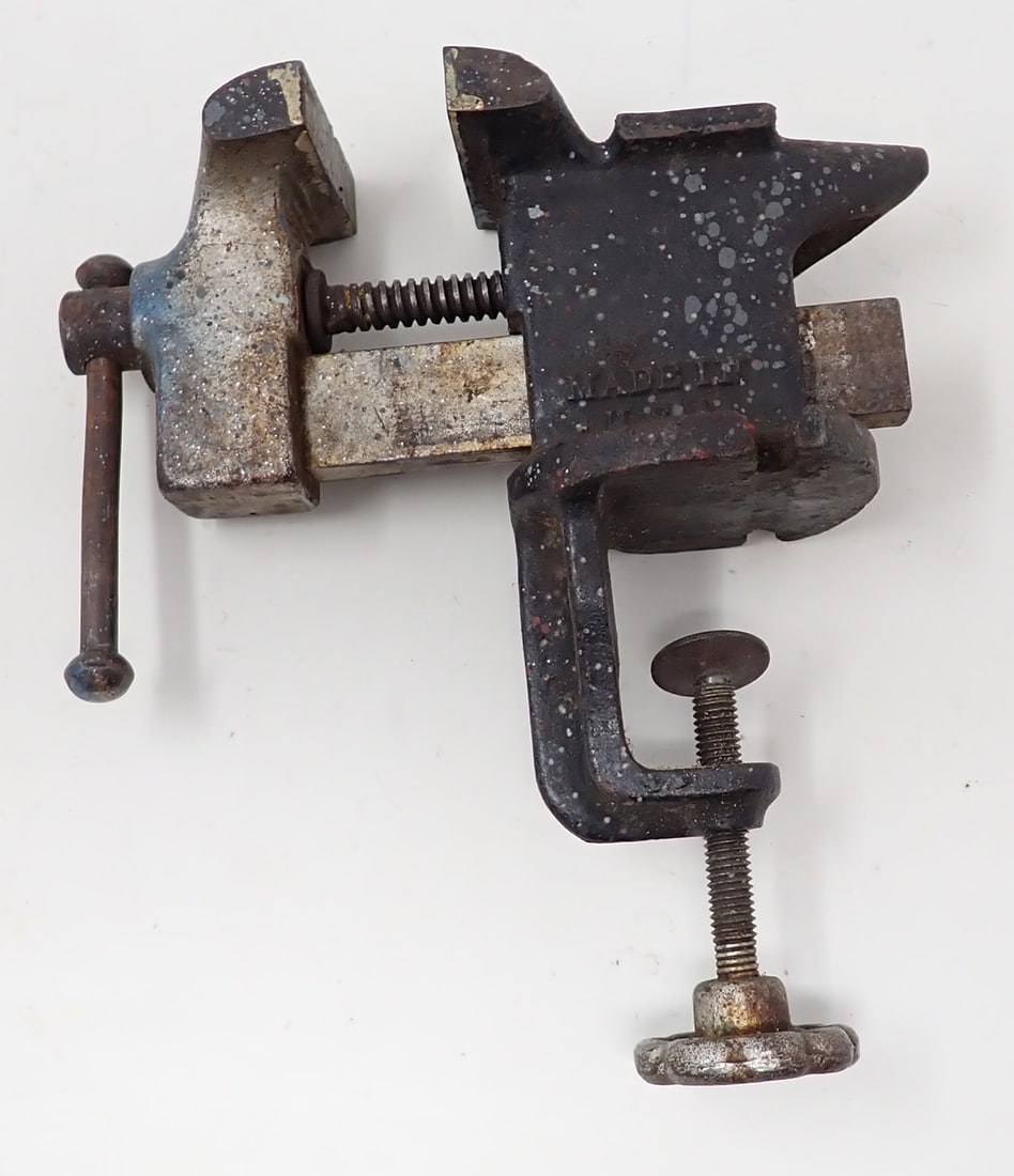 Tabletop Clamp on Vise (1 of 3)