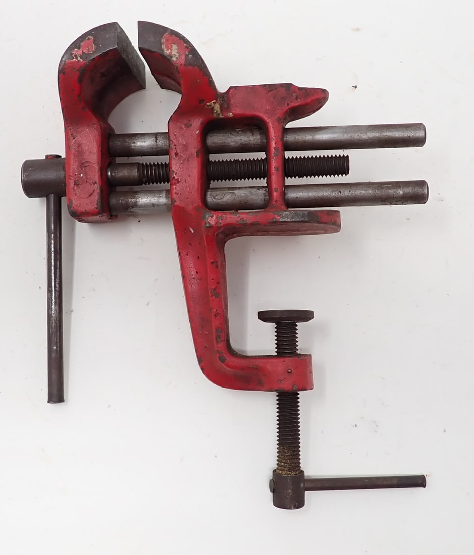 Tabletop Clamp on Vise (1 of 3)