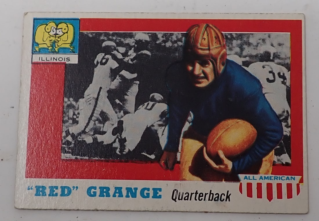 Topps Harold Red Grange Football Card (1 of 2)