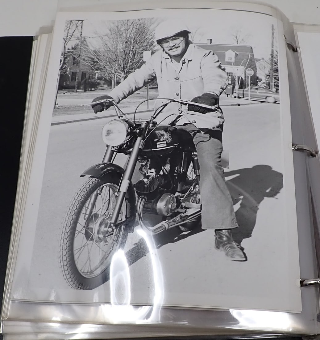 Edward Fry Black & White Photo Album: Approx 8" x 10" photos. There are approx 67 photos