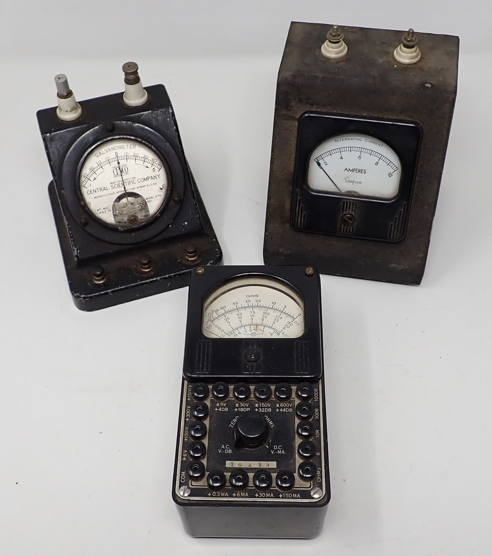 Simpson & Central Scientific Meters (1 of 5)