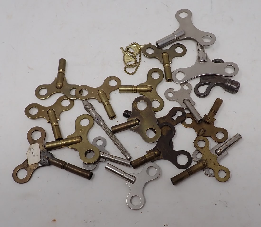 Brass Clock & Misc Keys (1 of 1)