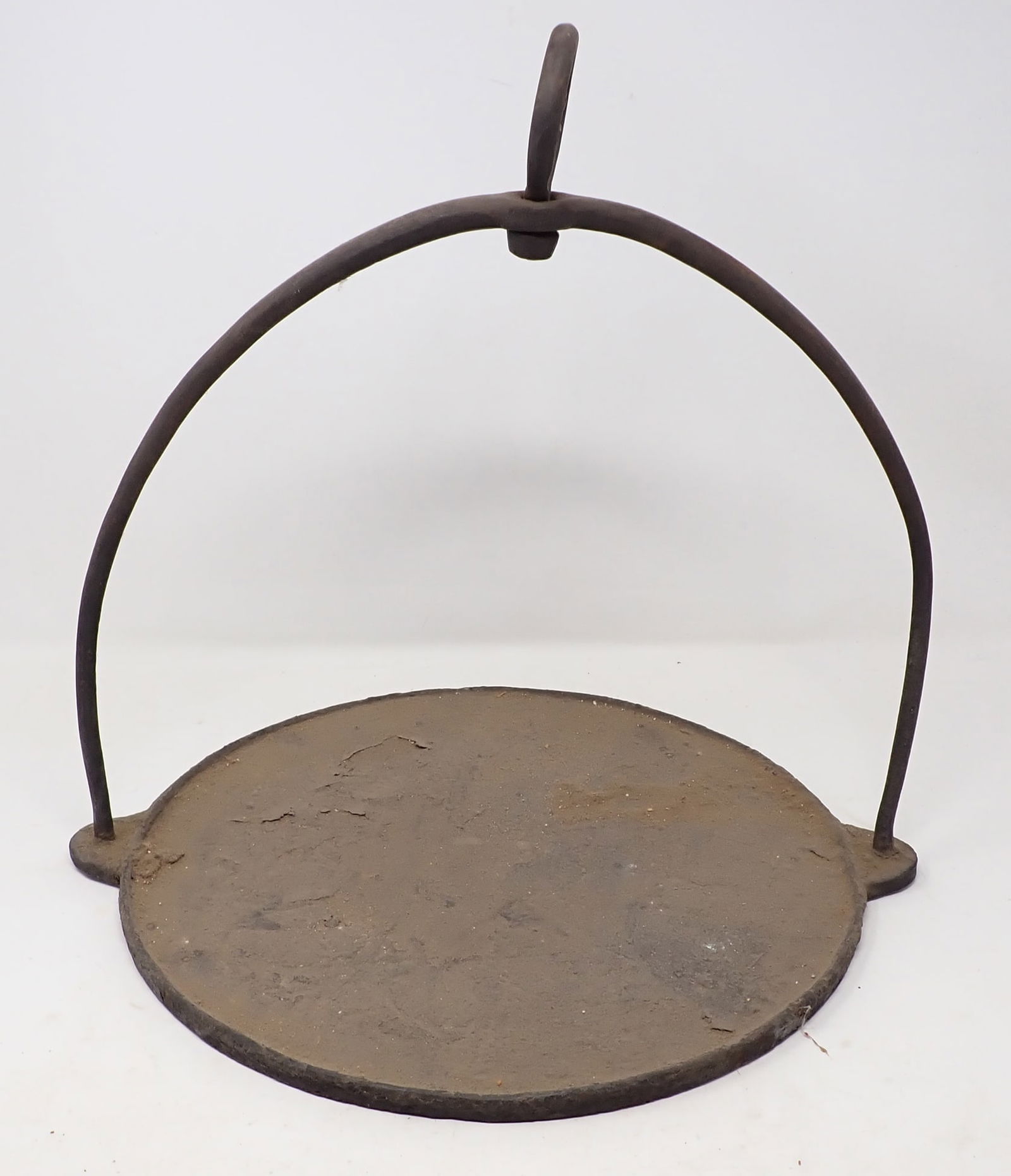 Early Cast Iron Fireplace Griddle (1 of 2)