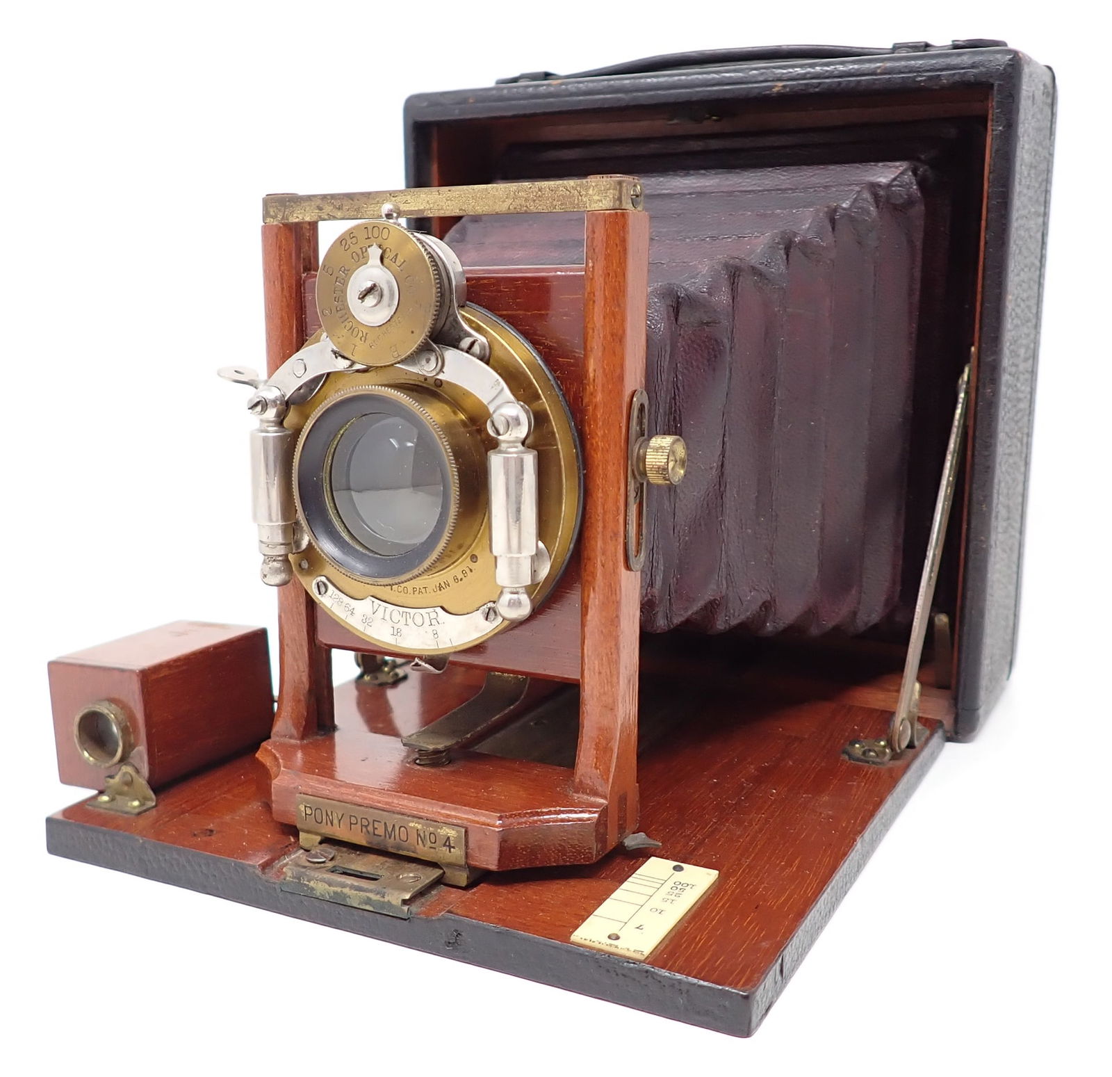 Antique Pony Premo Bellows Camera