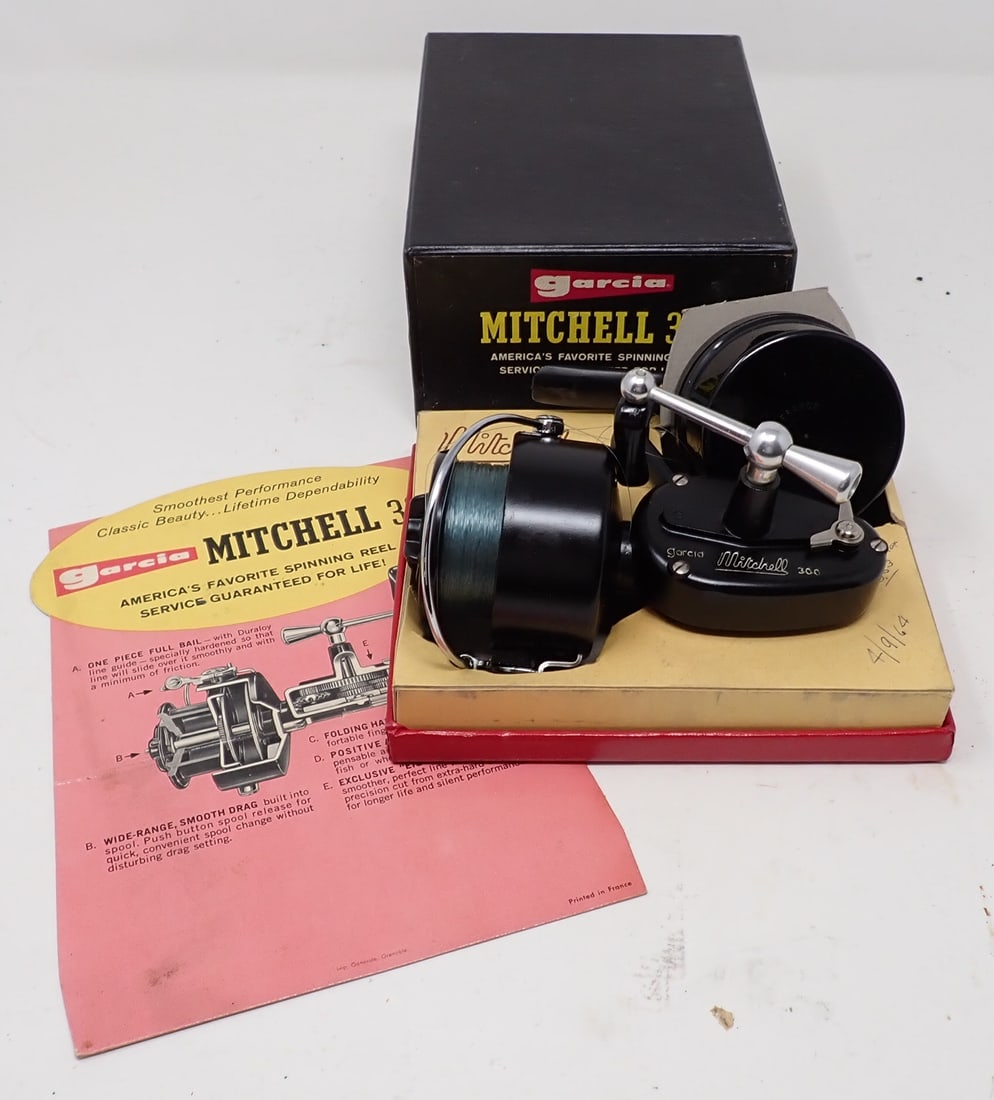 Mitchell 300 Spinning Fishing Reel: Getting all pictured