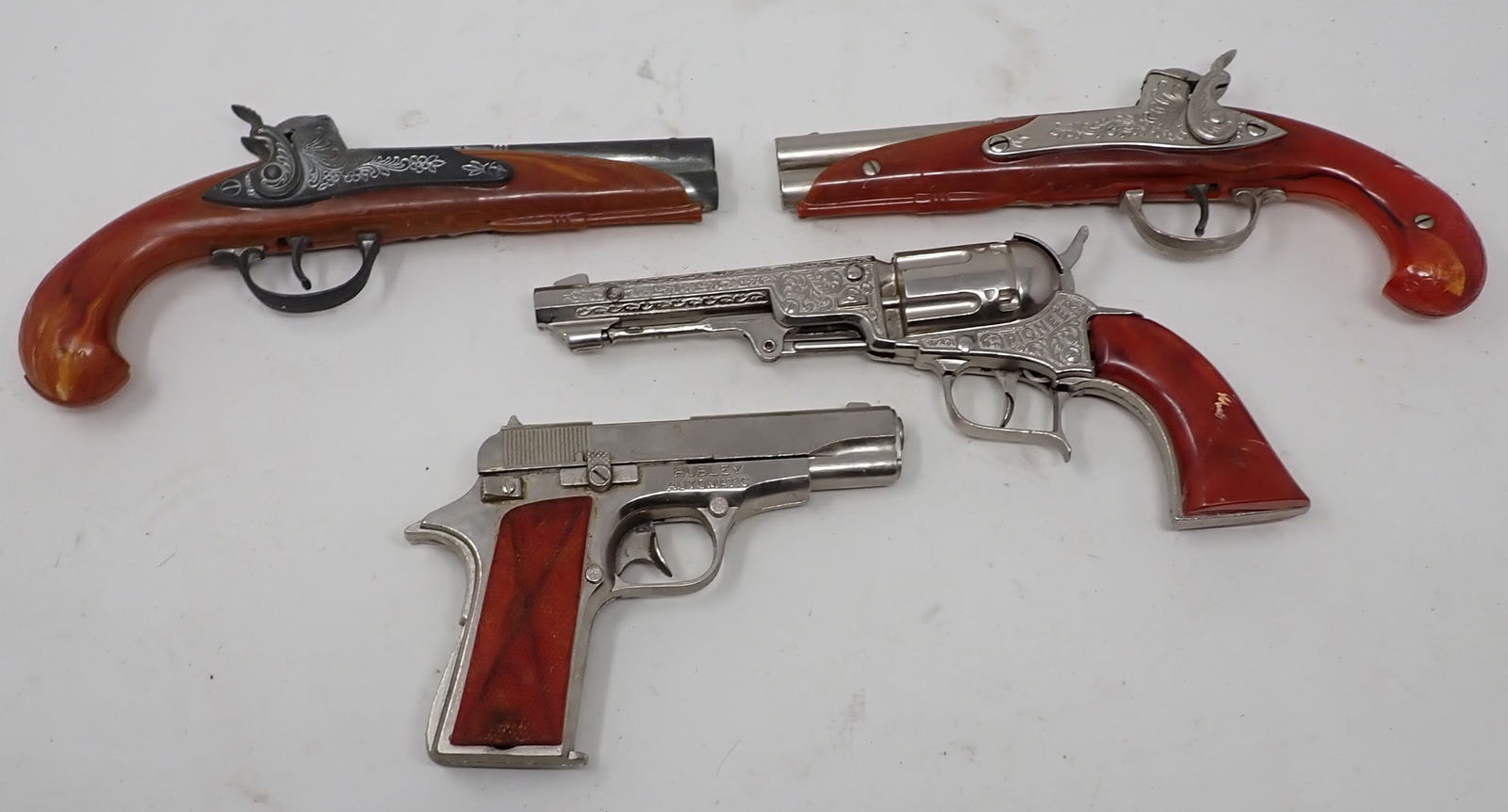 Hubley Automatic Flintlock Cap Guns: Getting all pictured