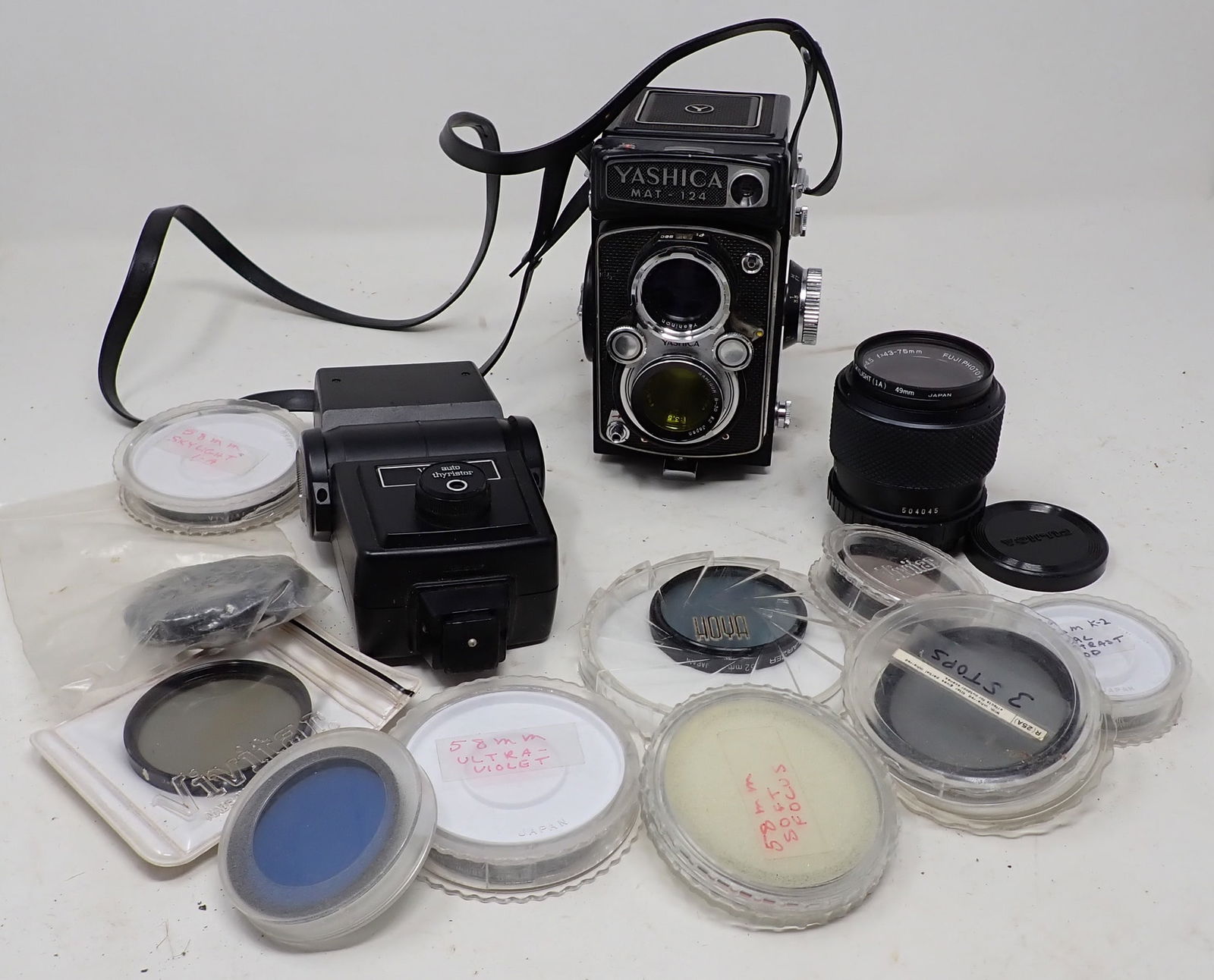 Yashica Mat-124 Camera and Accessories (1 of 6)