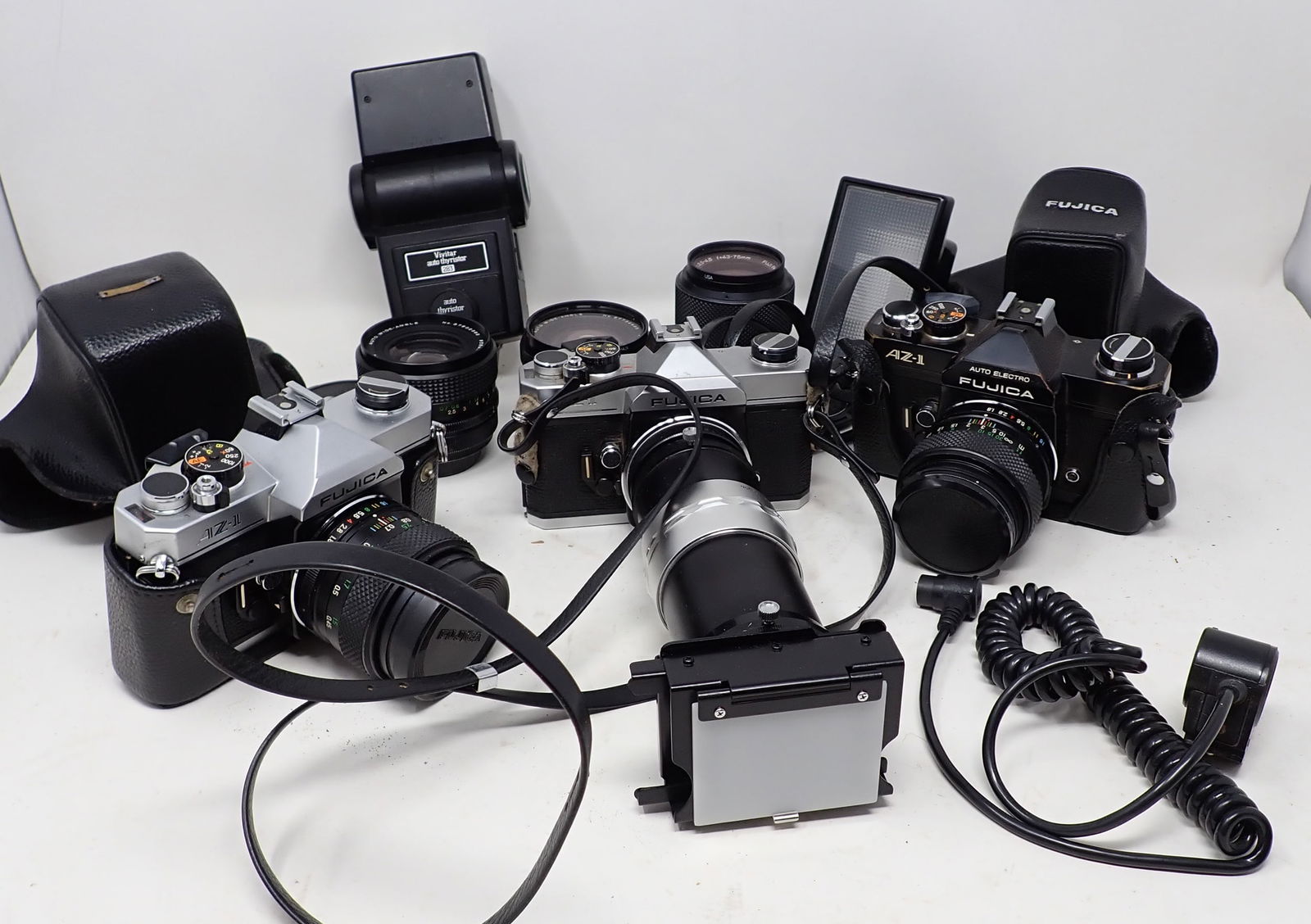 Fujica AZ-1 Cameras & Misc Lenses (1 of 8)