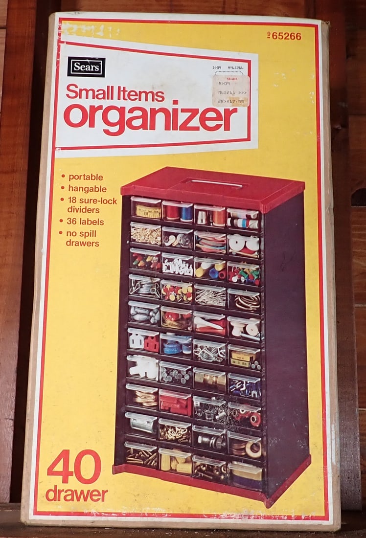 Vintage Sears NOS Parts Organizer (1 of 2)