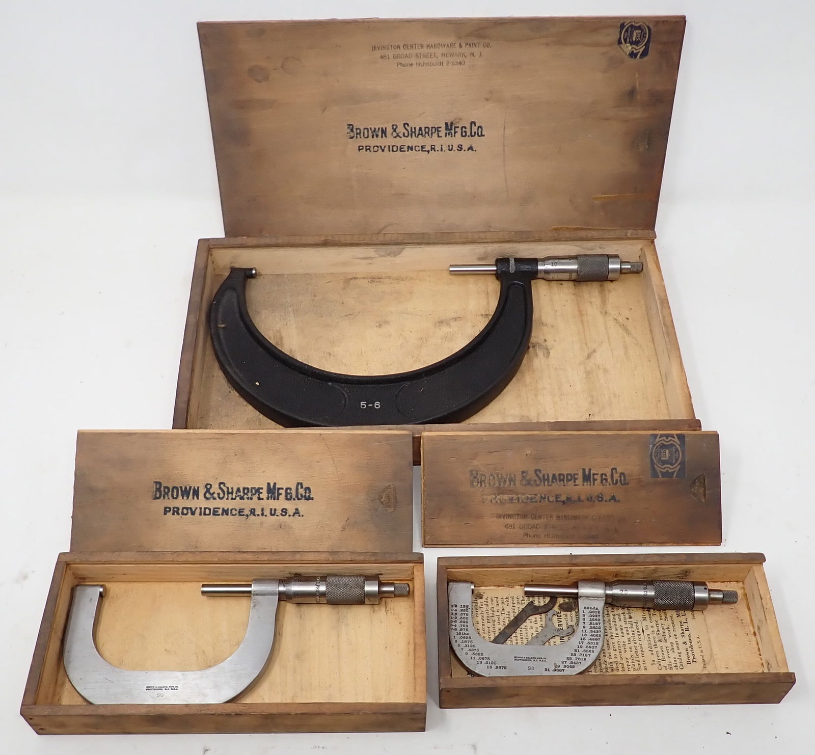 Brown & Sharpe Micrometers (1 of 8)