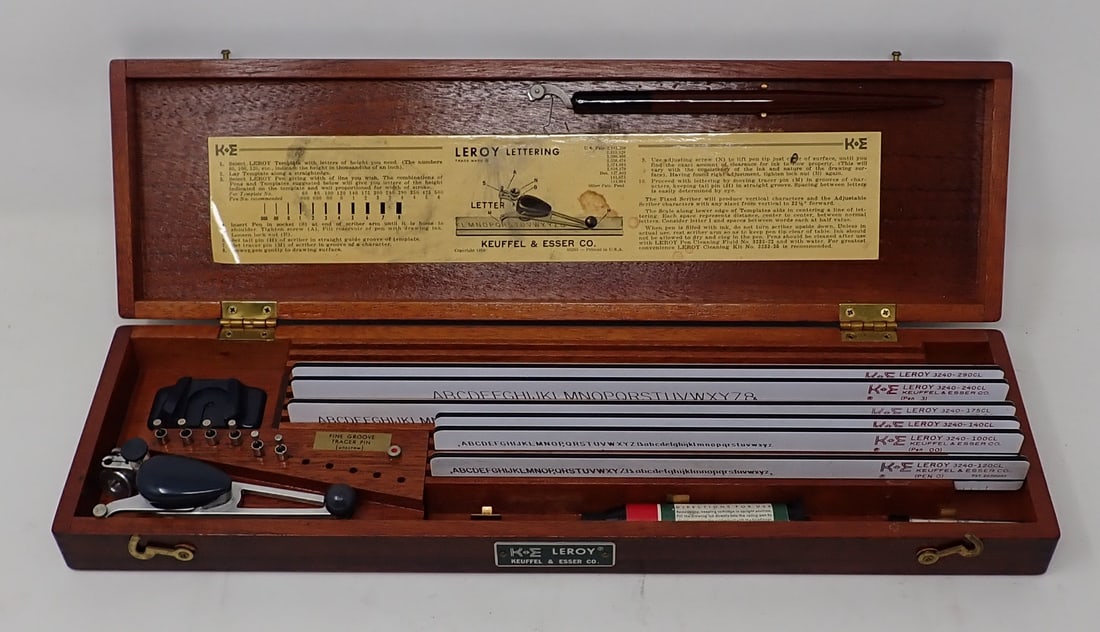 Keuffel & Esser Leroy Lettering Set (1 of 10)