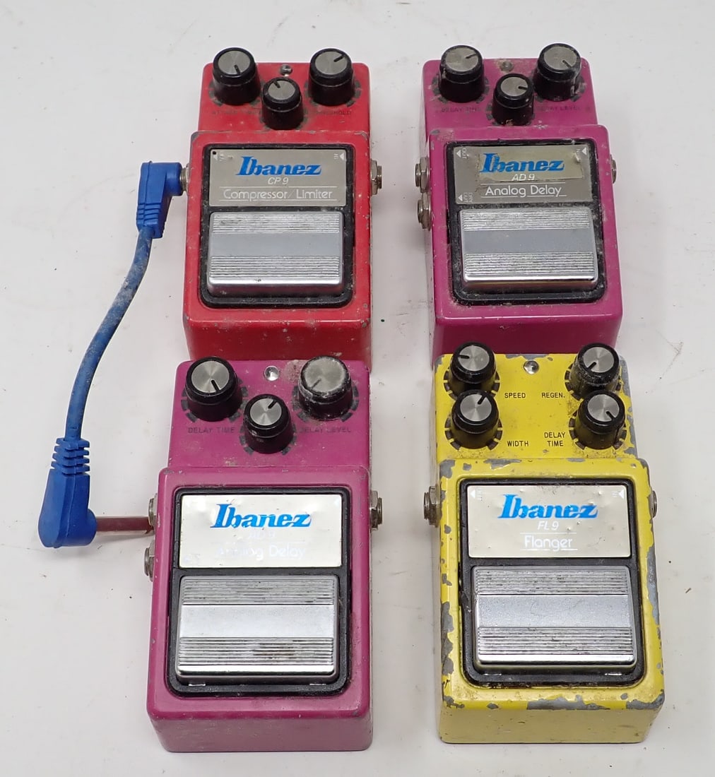 Ibanez Pedals Analog Delay Compressor Limiter & Misc (1 of 4)