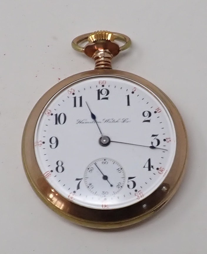 Hamilton Pocket Watch w/ 25yr Case (1 of 6)