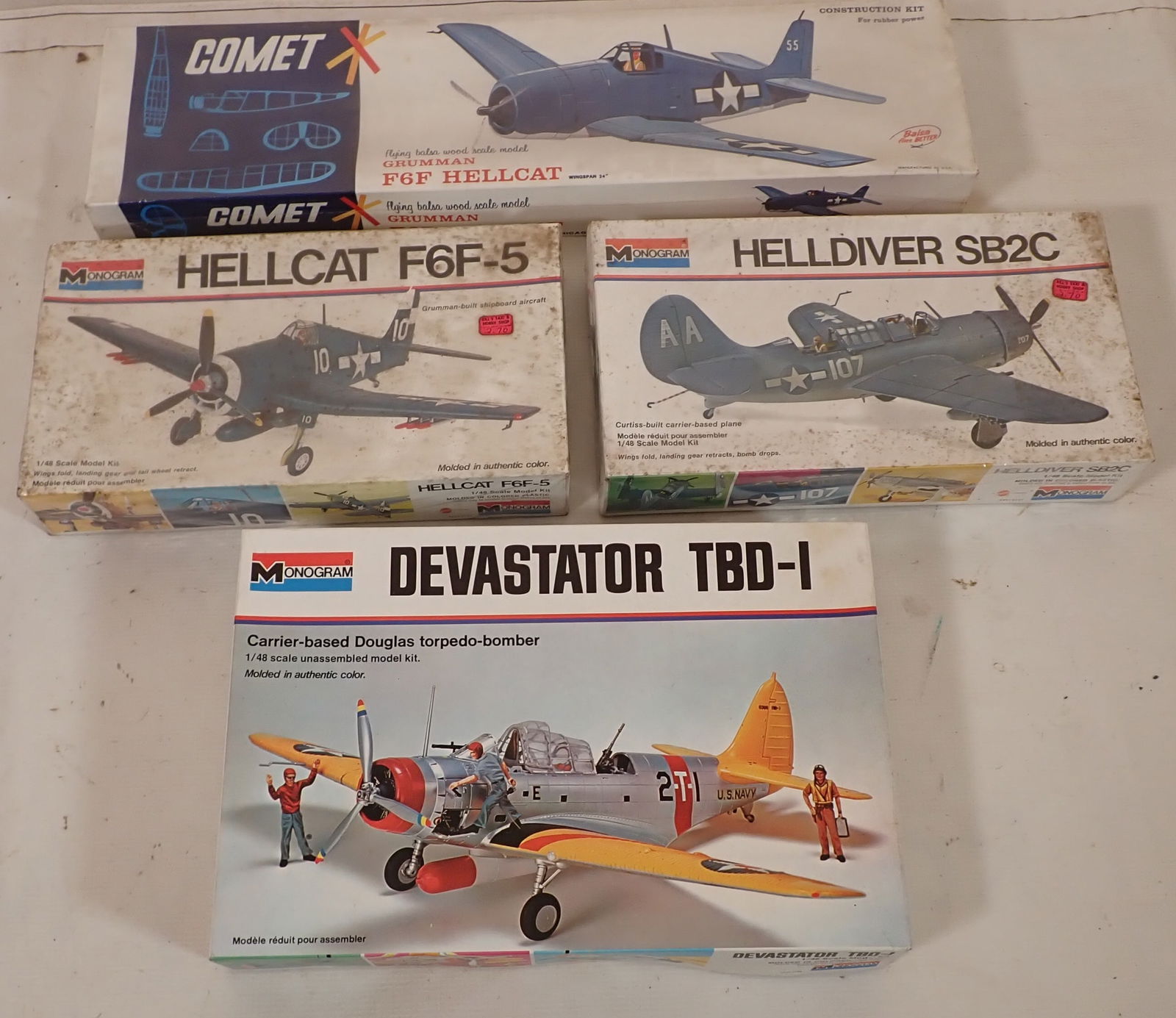Monogram & Comet Airplane Models (1 of 2)