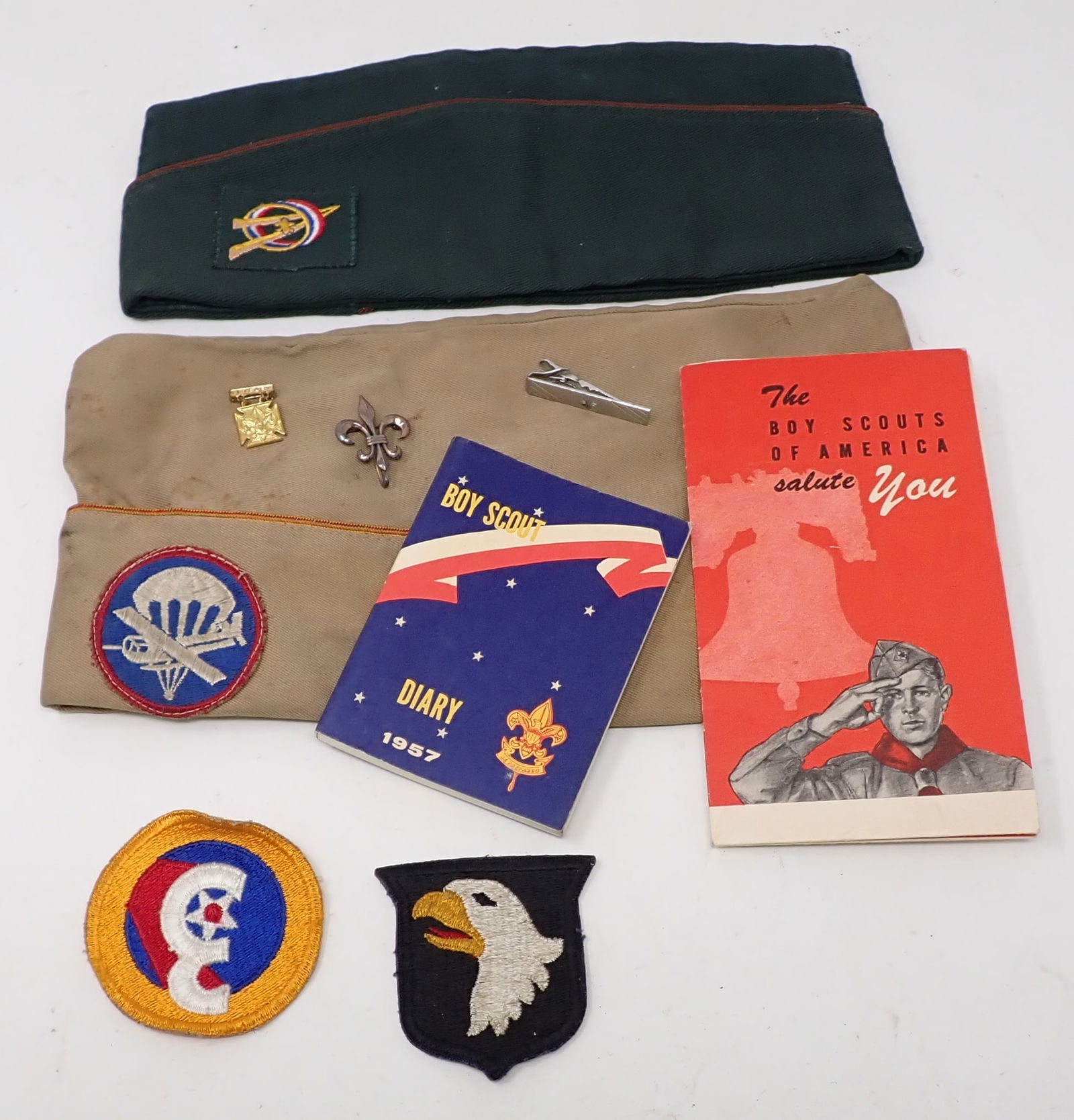 Boy Scouts Para Trooper Hats Pins Misc (1 of 4)