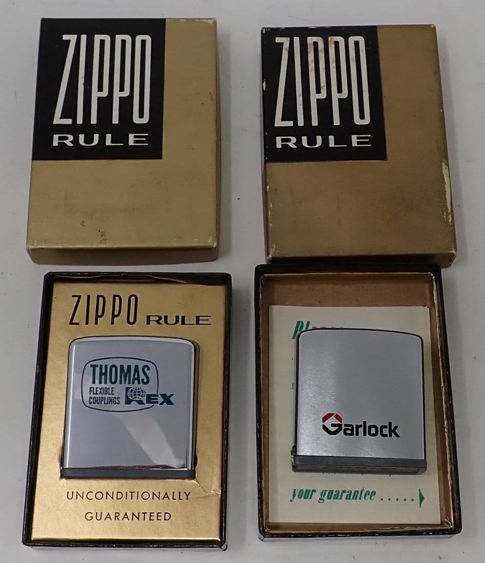 Zippo Garlock Thomas Rex Rules: In original boxes