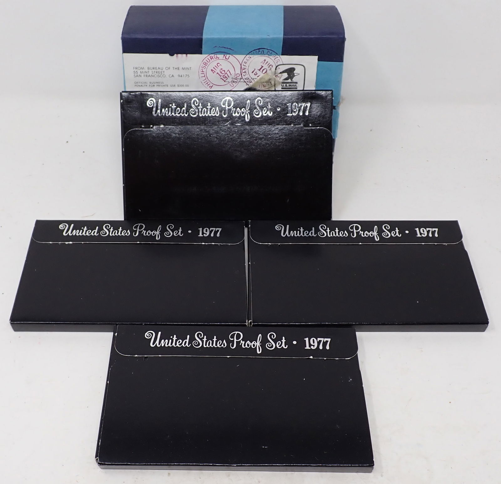 (4) 1977 United States Coin Proof Sets (1 of 5)