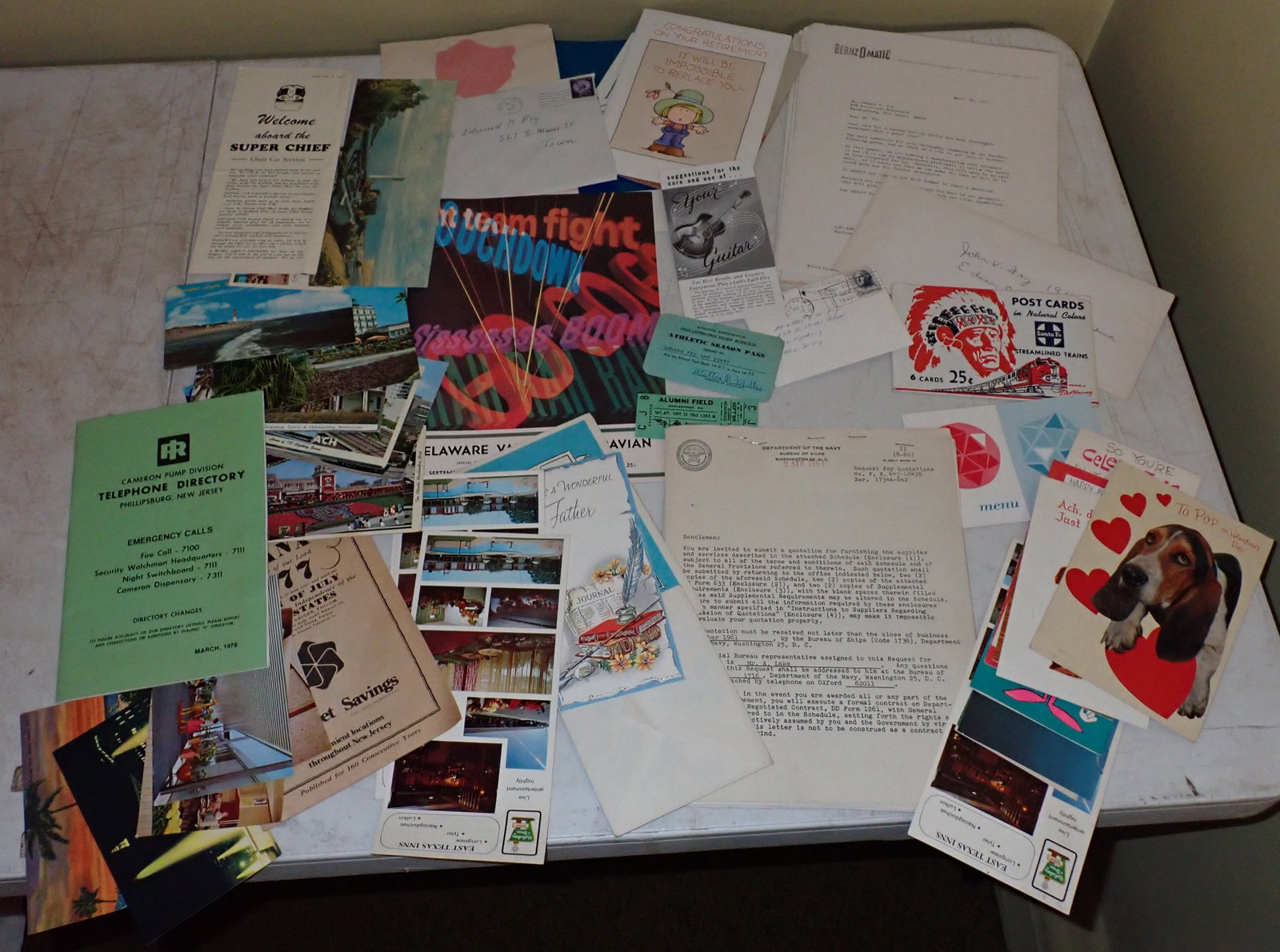 Misc Ephemora: Getting all pictured