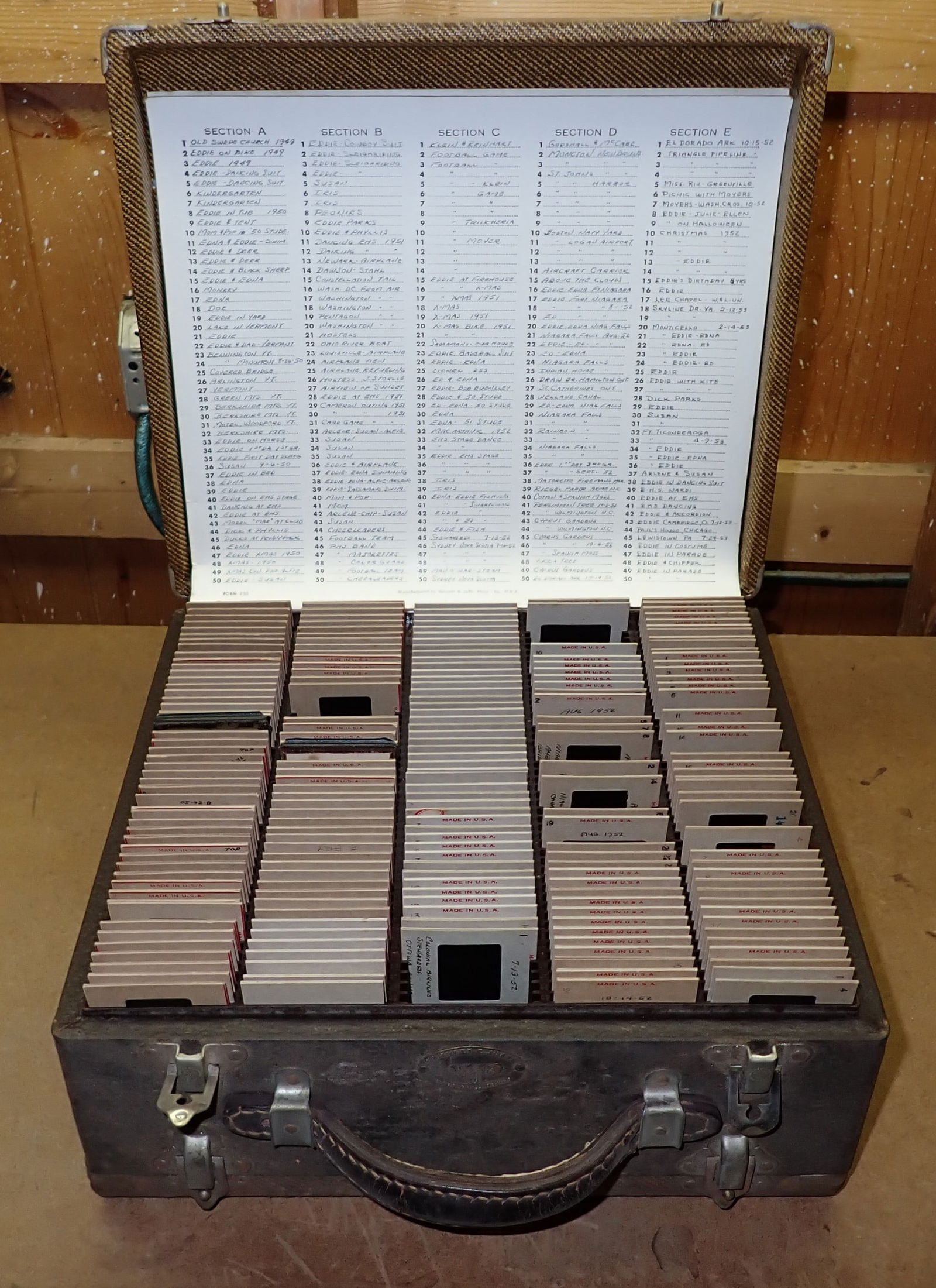 1950's Photo Picture Slides (1 of 8)