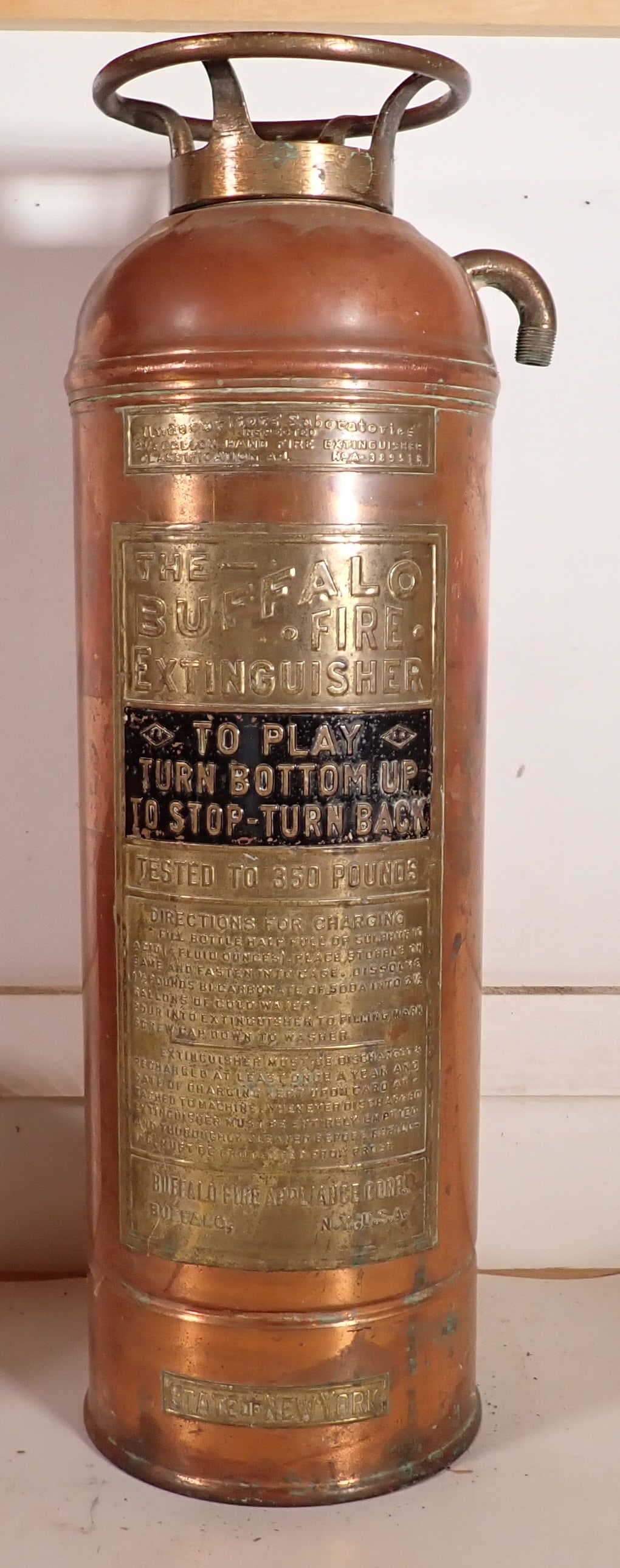 State of New York Buffalo Fire Extinguisher (1 of 6)
