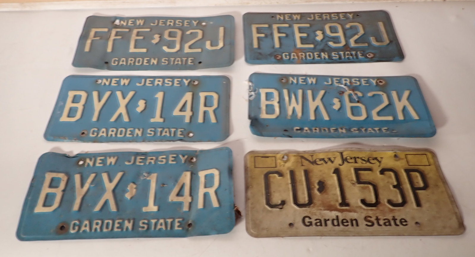 New Jersey License Plates: NJ license plates