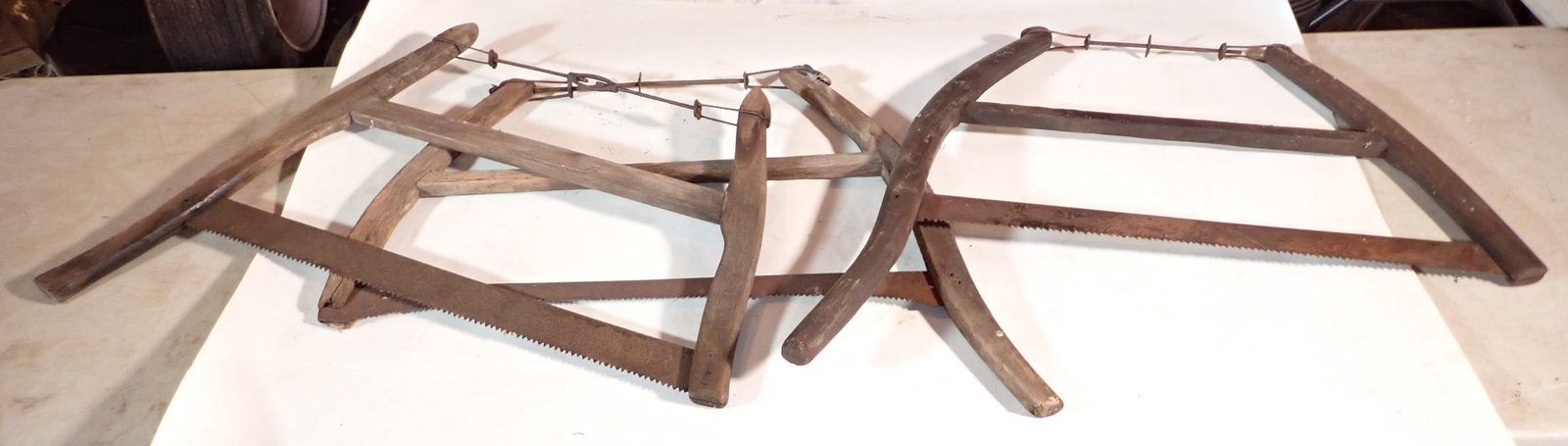 3 Buck Saws: Approx 34" long. NO SHIPPING