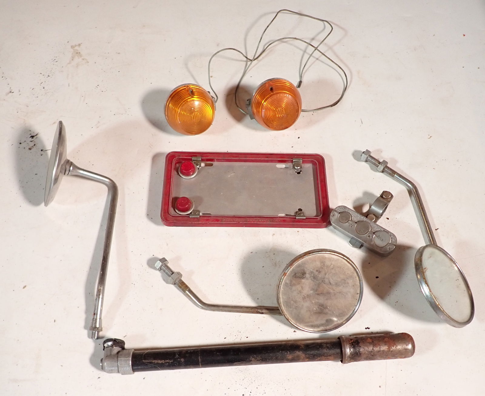 Motorcycle Mirrors Lights Misc Parts (1 of 2)