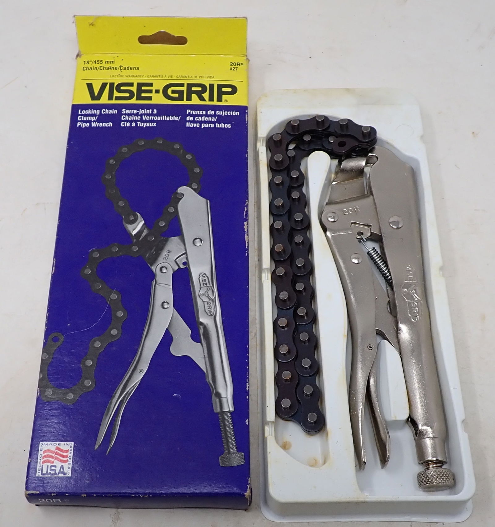 18" Vise Grip Locking Chain Clamp (1 of 1)