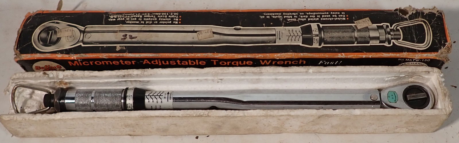 Buffalo Micrometer Adjustable Torque Wrench (1 of 2)