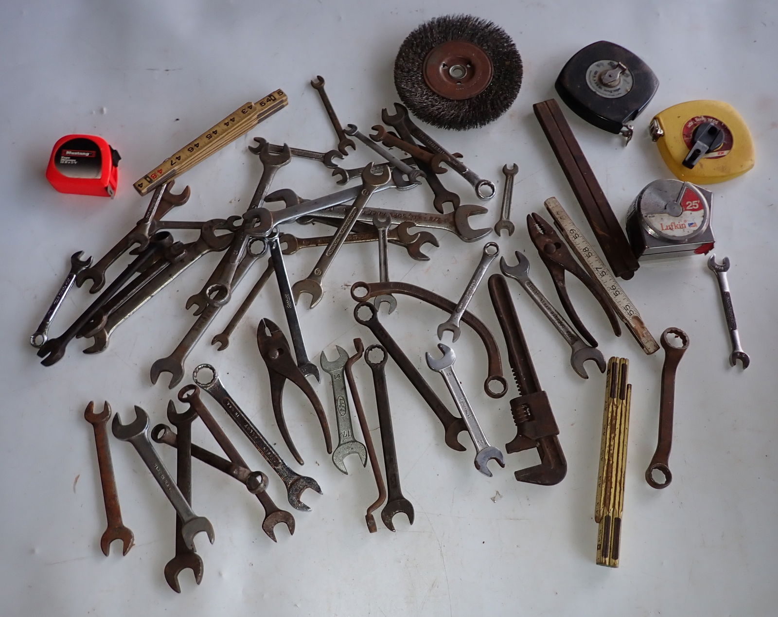 Wrenches Tape Measures Wire Wheels (1 of 5)