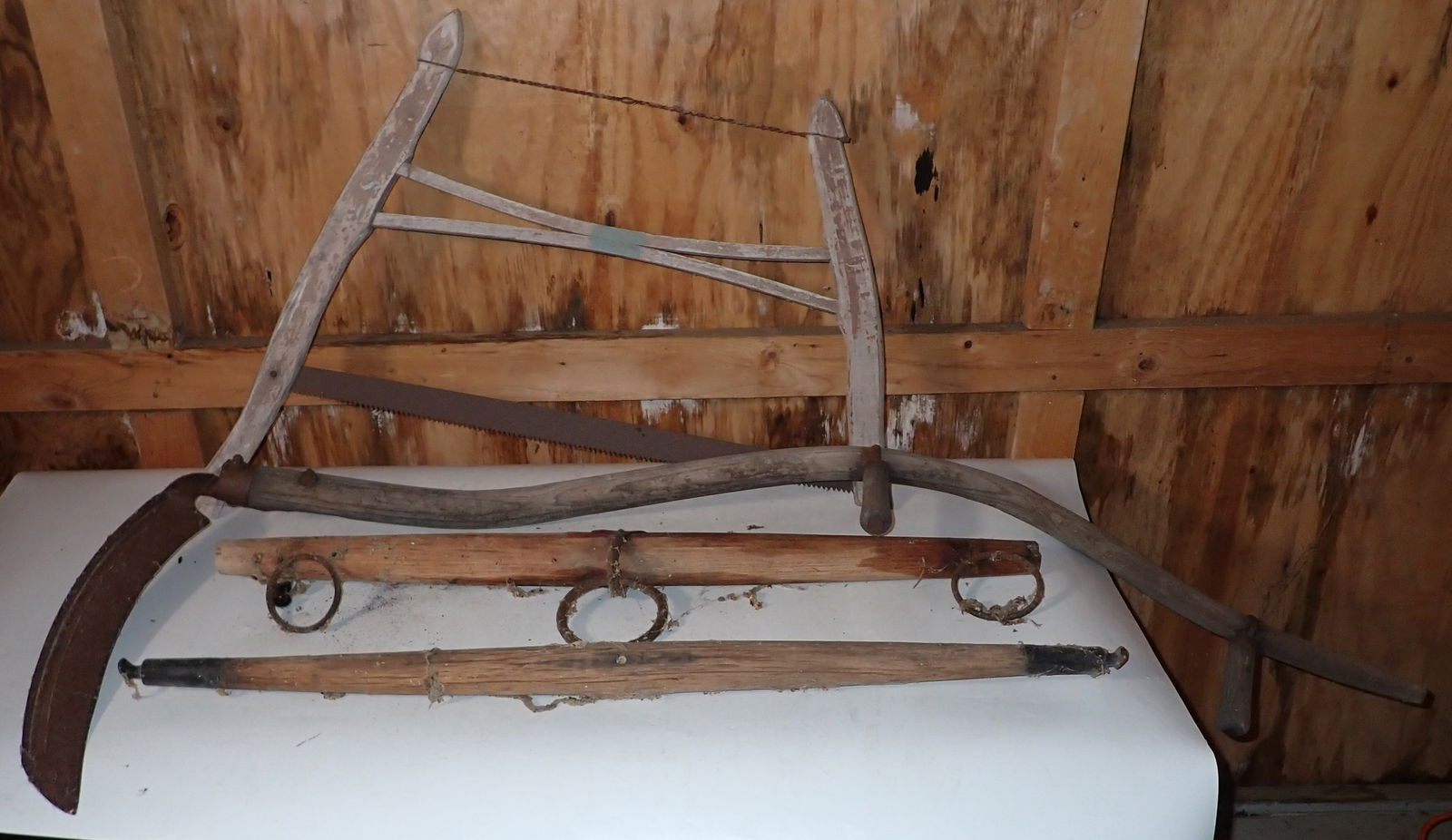 Buck Saw Single Trees Scythe (1 of 5)