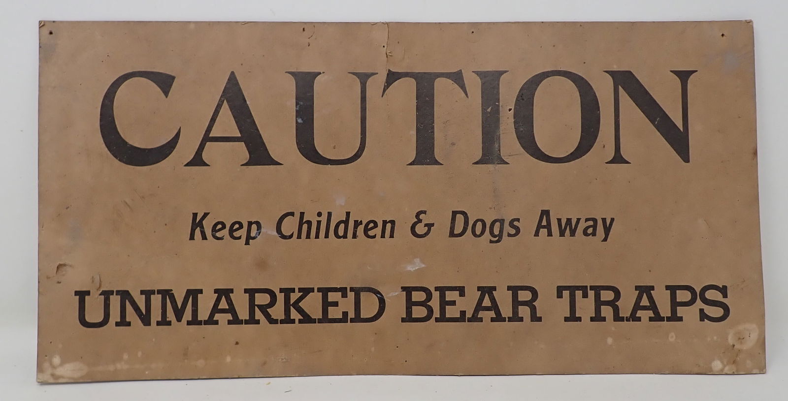 Bear Traps Sign (1 of 4)