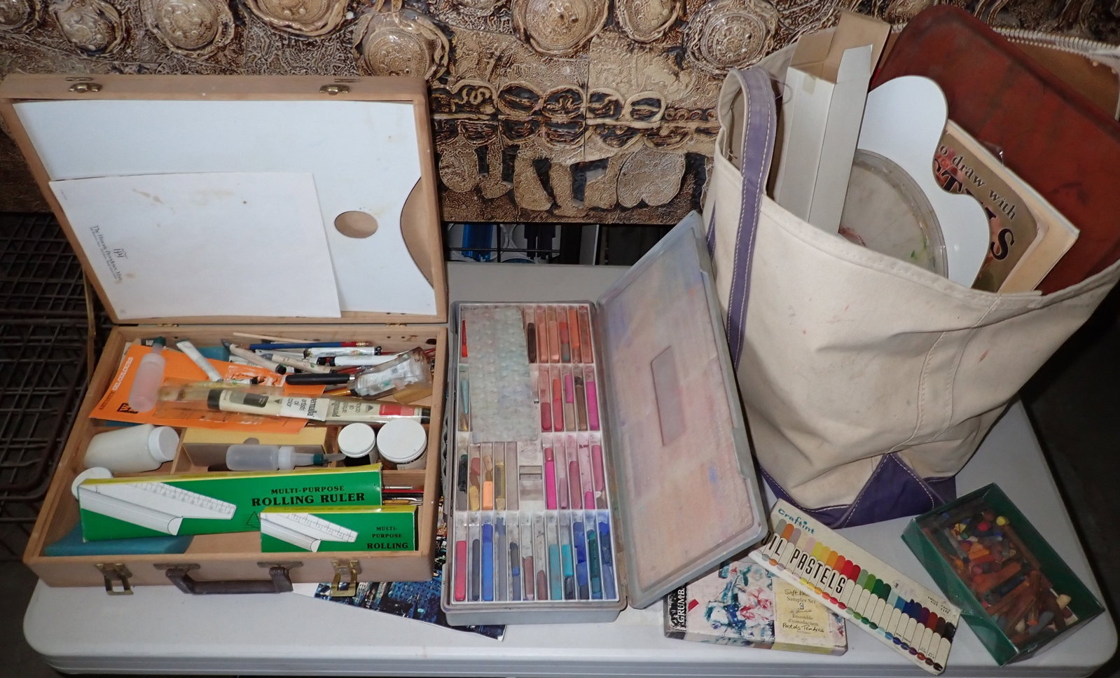 Pastels & Misc Art Supplies: No shipping