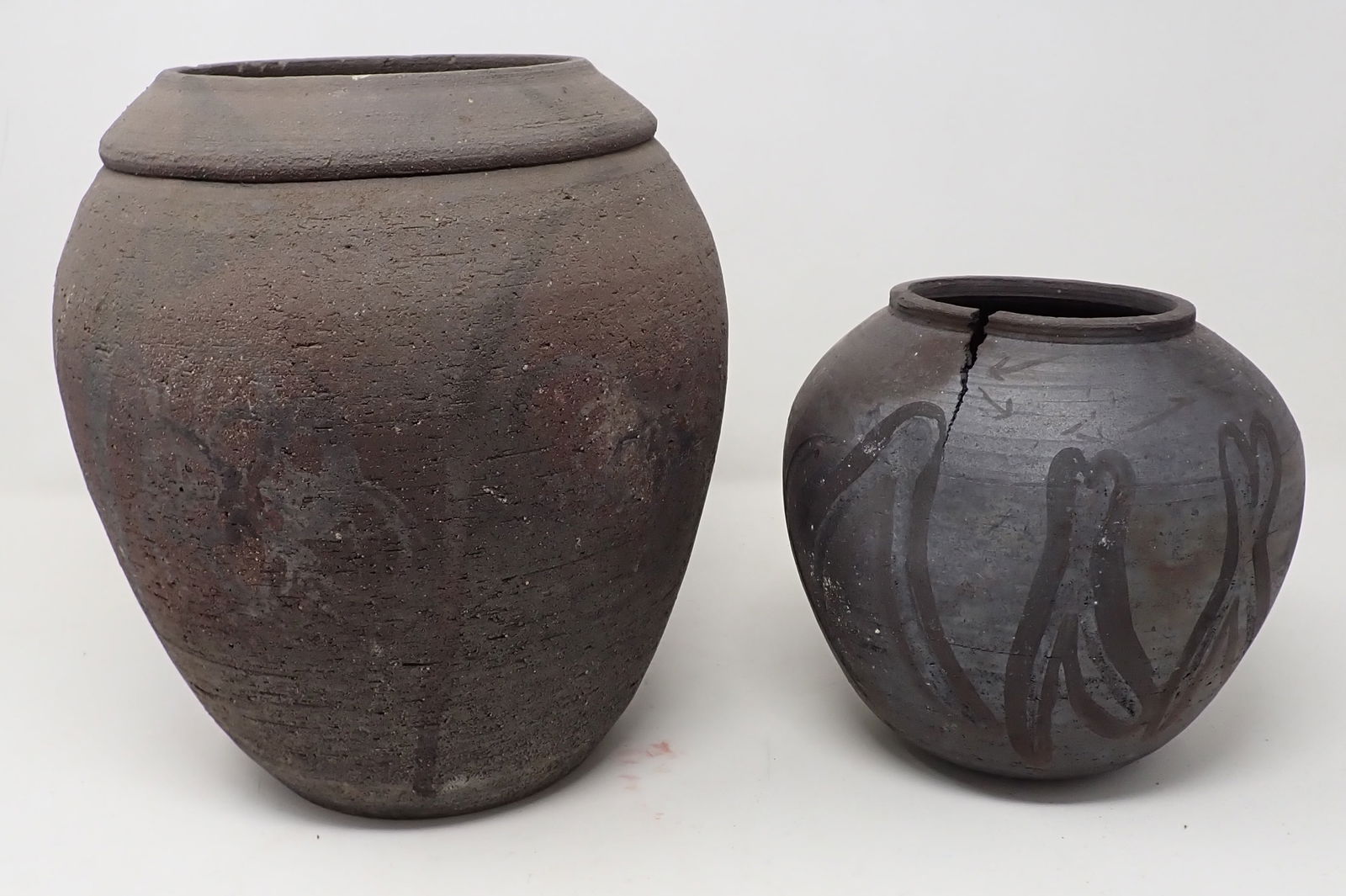 2 Pottery Planters (1 of 7)