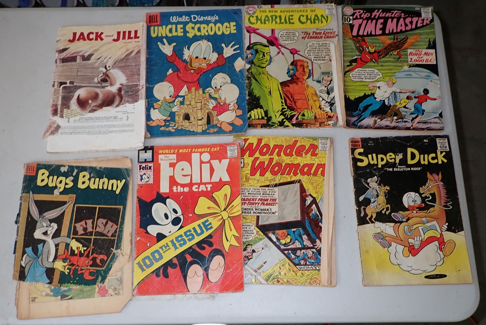 Comic Books incl Felix The Cat Wonder Woman (1 of 5)
