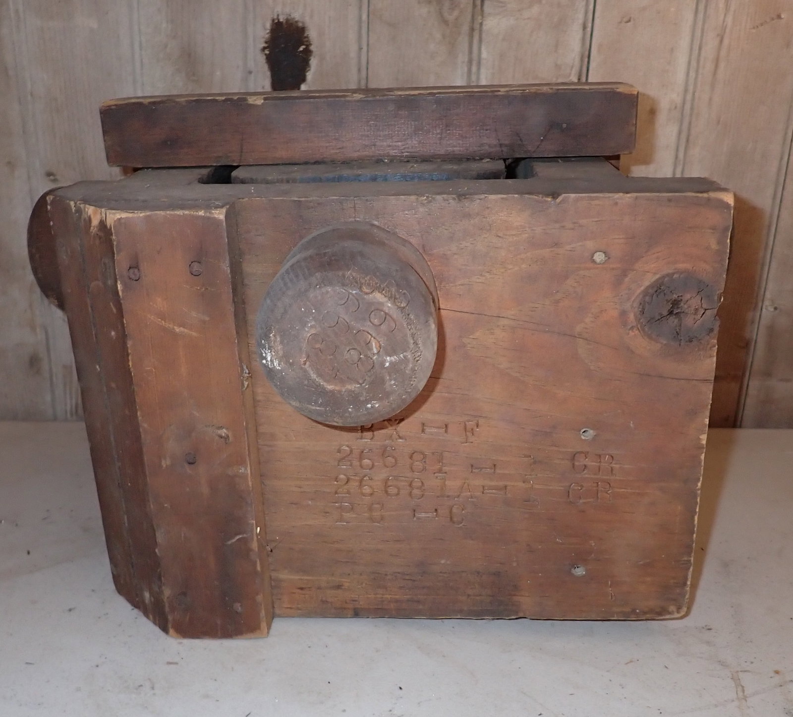 Wooden Foundry Mold (1 of 6)