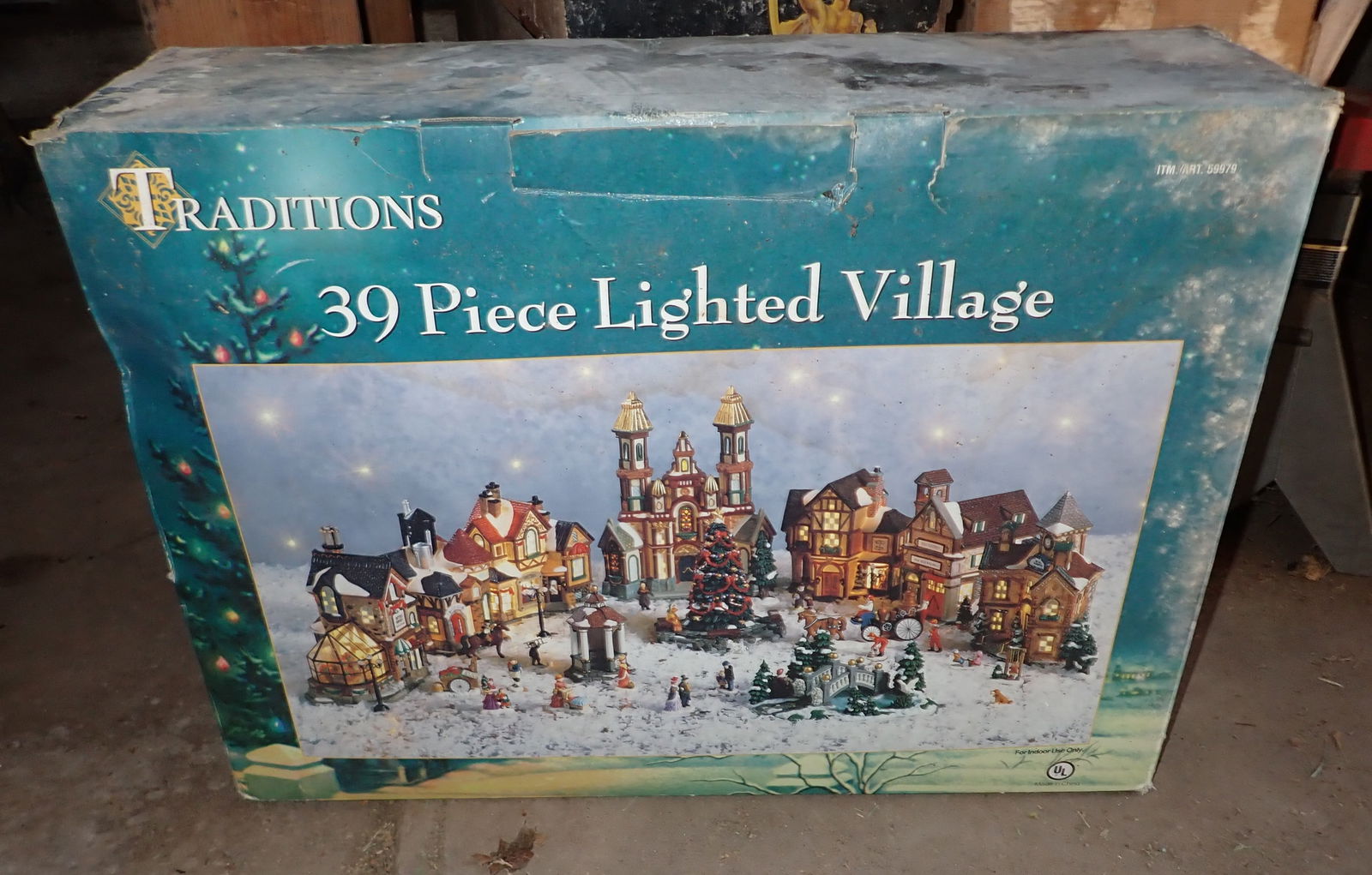 Traditions 39 Piece Lighted Village (1 of 1)