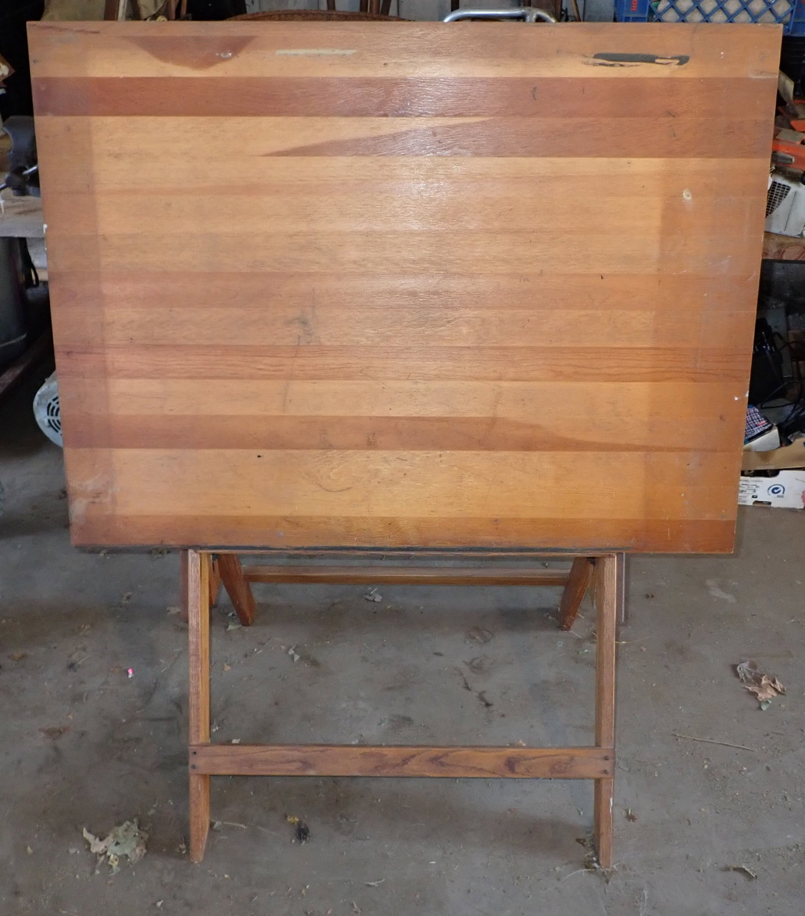Drafting Table: Top is approx 31 1/4" x 42". NO shipping