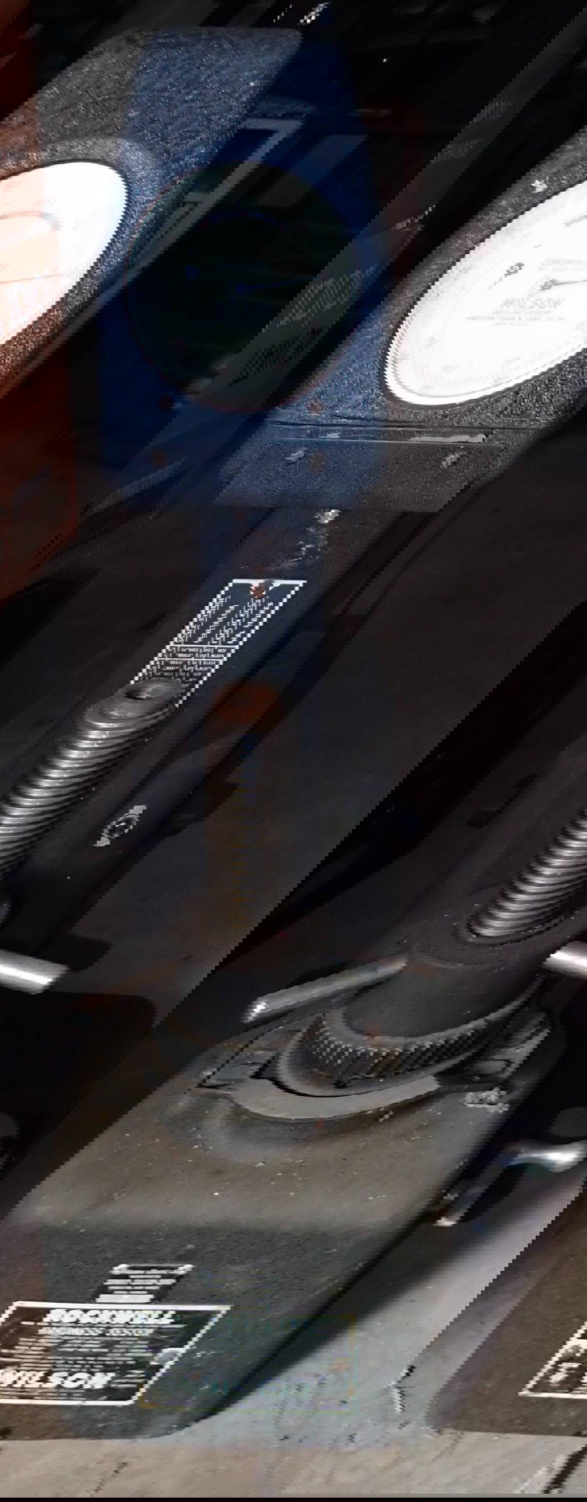 Rockwell Wilson Hardness Tester Auction