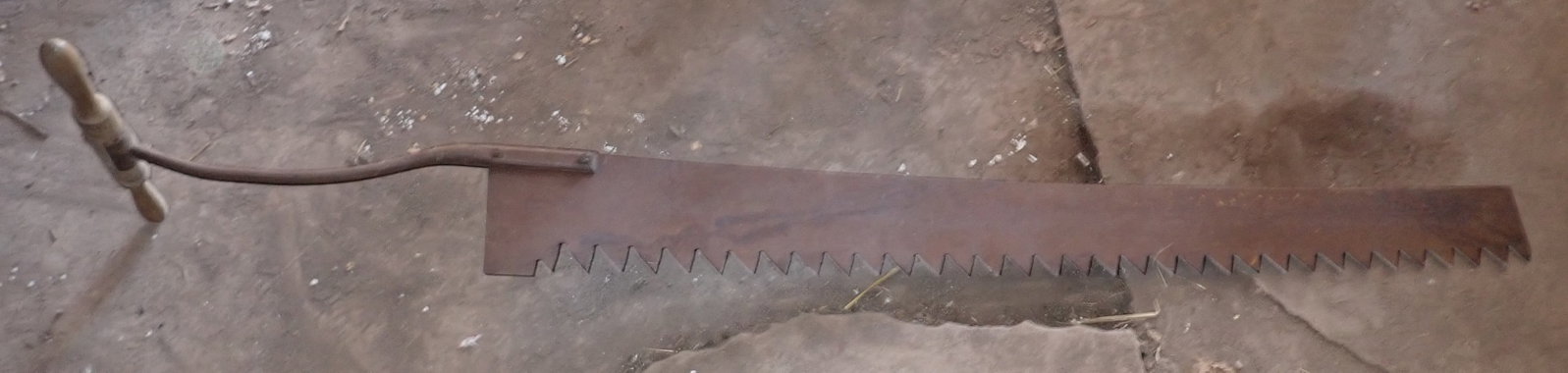 Hay Saw: Approx 72" long. NO SHIPPING