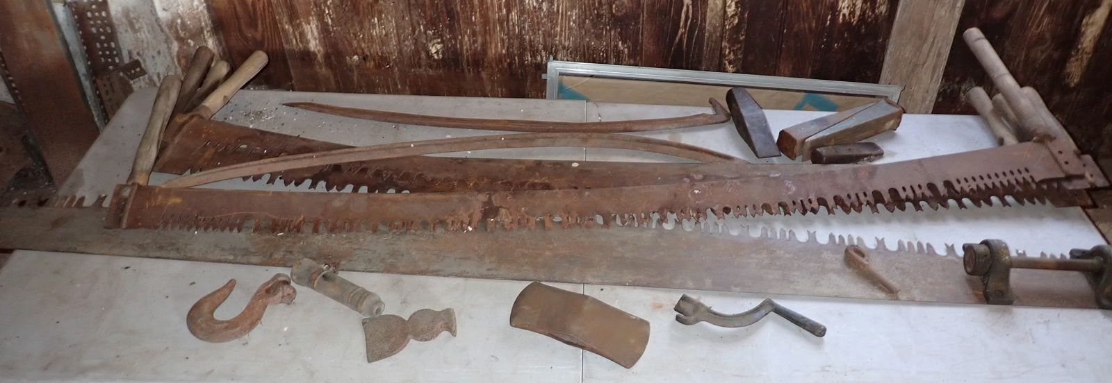 2 Man Saws & Misc Tools (1 of 4)