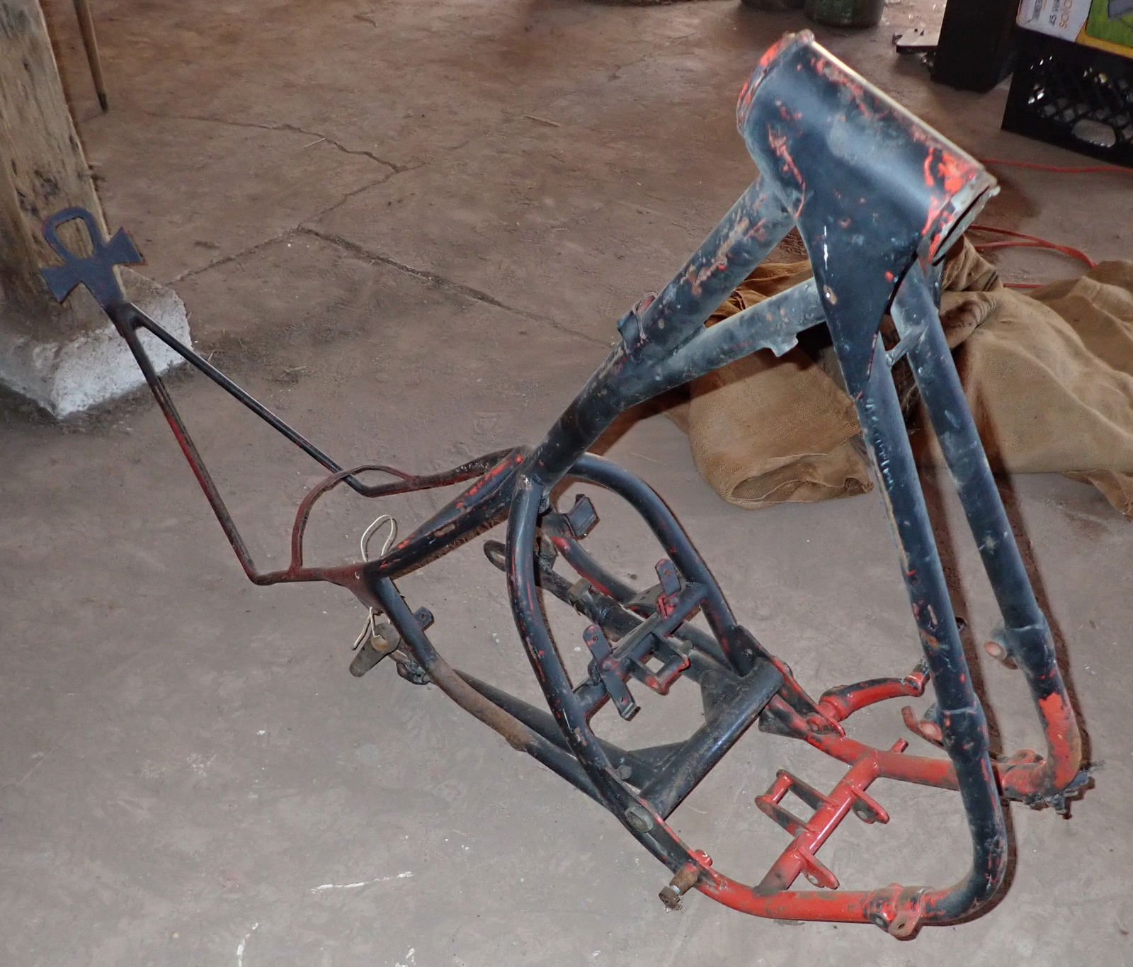 BSA A65 Motorcycle Frame (1 of 6)